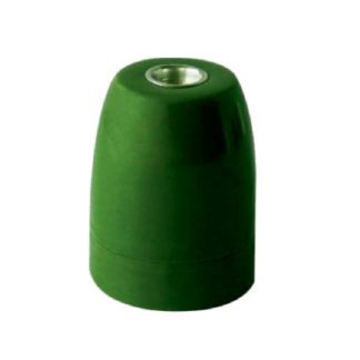 Διακοσμητικό ντουί Vintage E27 πράσινο πορσελάνης EL427809