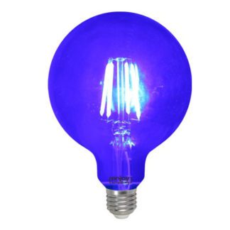 Λάμπα led dream fillament E27 G125 4W 230V μπλε φως