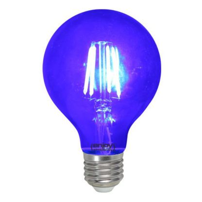 Λάμπα led dream fillament E27 G80 4W 230V μπλε φως1