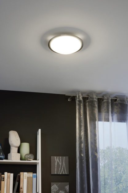Φωτιστικό οροφής-τοίχου LED PLANET 31254 ματ νίκελ 2