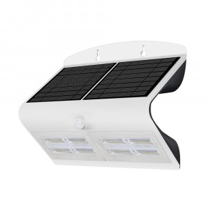 LED ηλιακό φωτιστικό 6.8W 4000K Φυσικό λευκό με λευκό σώμα VTAC 8278