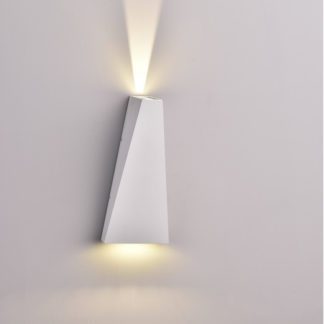LED απλίκα 6W αρχιτεκτονικού φωτισμού 4000K Φυσικό λευκό Λευκό σώμα 8296
