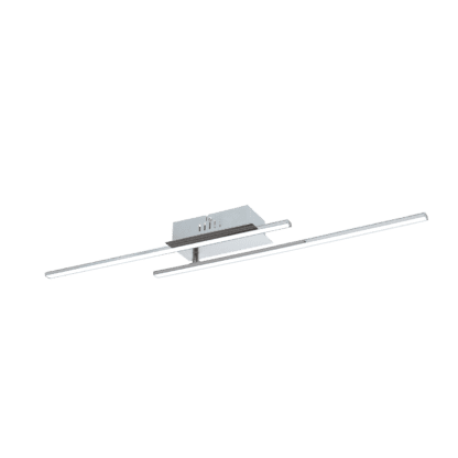Φωτιστικό Οροφής LED 2x6W Χρώμιο & Λευκό Parri 96315