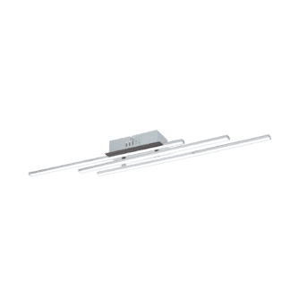 Φωτιστικό Οροφής LED 3x6W Χρώμιο & Λευκό Parri 96316
