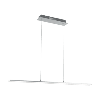 Κρεμαστό Φωτιστικό LED Σε Νίκελ & Λευκό Χρώμα Flagranera 97061