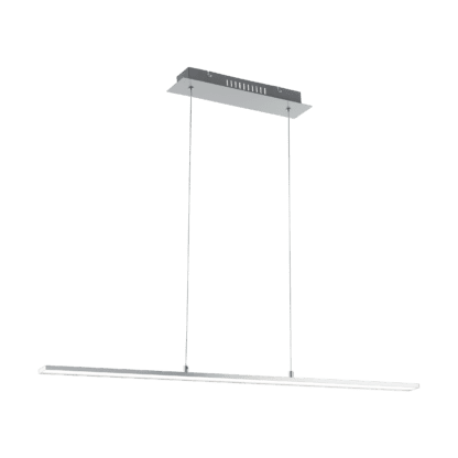 Κρεμαστό Φωτιστικό LED Σε Νίκελ & Λευκό Χρώμα Flagranera 97061