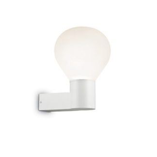 Φωτιστικό Απλίκα Εξωτερικού Χώρου Στεγανή IP44 Λευκή Clio 146621 IDEAL LUX