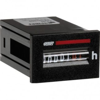 Ωρομετρητής πόρτας πίνακα VEMER HM30-230 230VAC ανάλυση 1-100h 36x24mm 308-001102000