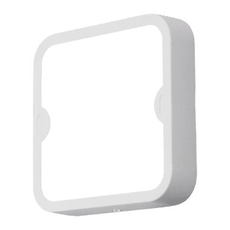 Απλίκα-πλαφονιέρα εξωτερικού χώρου τετράγωνη σε λευκό χρώμα ALFENA-S 95081
