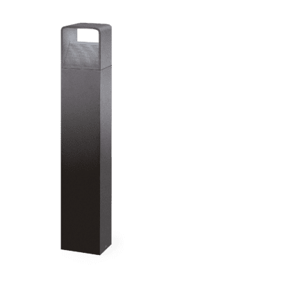 Φωτιστικό κολωνάκι εξωτερικού χώρου σε ανθρακί χρώμα Υ80cm DONINNI 96503
