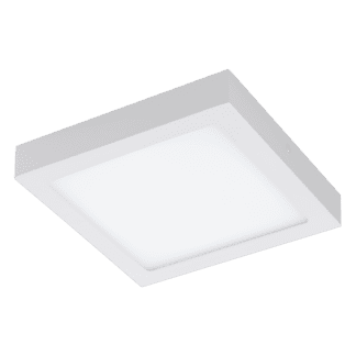 Πλαφονιέρα LED RGB 15,6W τετράγωνη 22,5cm, σώμα λευκό EGLO CONNECT FUEVA-C 96672