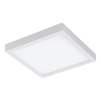 Πλαφονιέρα LED RGB 21W τετράγωνη 30cm, σώμα λευκό EGLO CONNECT FUEVA-C 96673