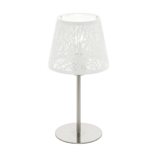 Επιτραπέζιο φωτιστικό vintage, λευκό EGLO HAMBLETON 49844