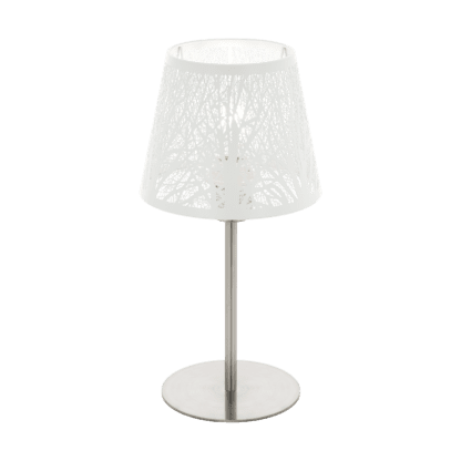 Επιτραπέζιο φωτιστικό vintage, λευκό EGLO HAMBLETON 49844
