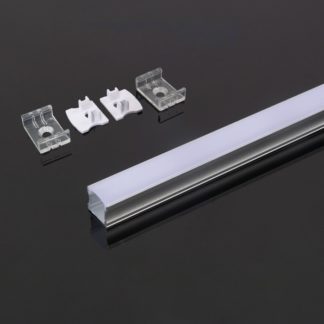 Προφίλ αλουμινίου για ταινίες LED 2000 x 17.2 x 15.5mm VTAC 3354Προφίλ αλουμινίου για ταινίες LED 2000 x 17.2 x 15.5mm VTAC 3354
