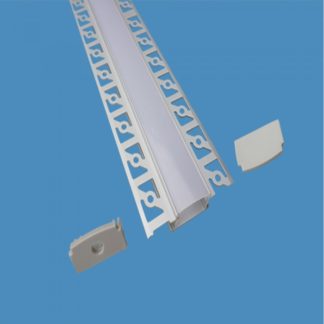 Προφίλ αλουμινίου για ταινίες LED γυψοσανίδας φαρδύ 2m VTAC 3359