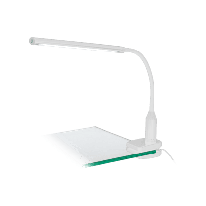 Φωτιστικό Γραφείου Με Μανταλάκι LED 4,5W Με Dimmer Αφής Σε Λευκό Χρώμα Laroa 96434