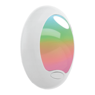 Φωτιστικό πρίζας LED RGB 0.6W πλαστικό λευκό TINEO 92964