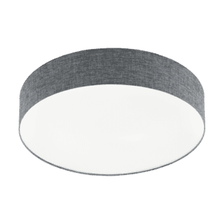 Φωτιστικό Οροφής LED 40W Ø57cm, Tunable White 3000-5000Κ Με Τηλεχειριστήριο Σε Λευκό+Γκρί Χρώμα Eglo Romao 97779