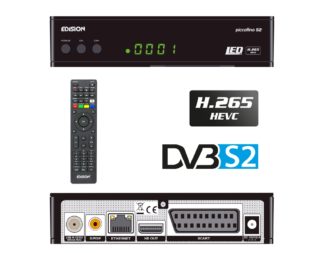 Δορυφορικός δέκτης με θύρα Card Reader και δυνατότητα επιλογής DVB-S & DVB-S2 για το δορυφορικό tuner PICCOLLΙΝΟ S2 01-07-0018