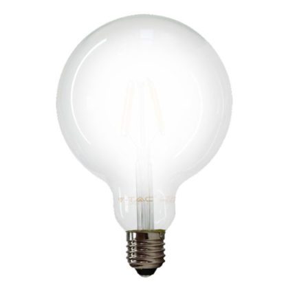 Λάμπα LED E27 G95 Filament 7W Θερμό λευκό 2700K Frost Cover V-TAC 7187
