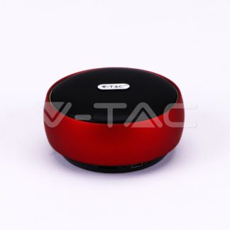 Ηχείο φορητό Bluetooth κόκκινο 800mAh vtac 7716
