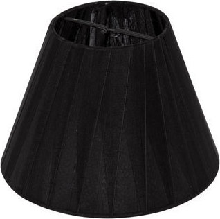 Καπέλο φωτιστικού υφασμάτινο Φ150mm σε Μαυρό χρώμα VK 60080-086987