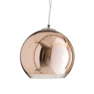 Φωτιστικό Οροφής Μπάλα σε Μπρονζε 1xE27 με Διαμ. 30cm Aca Style OYD6042ACG