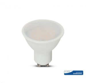 Λάμπα LED Spot GU10 Samsung SMD 10W Φυσικό λευκό 4000K Λευκό σώμα 110° V-TAC 879